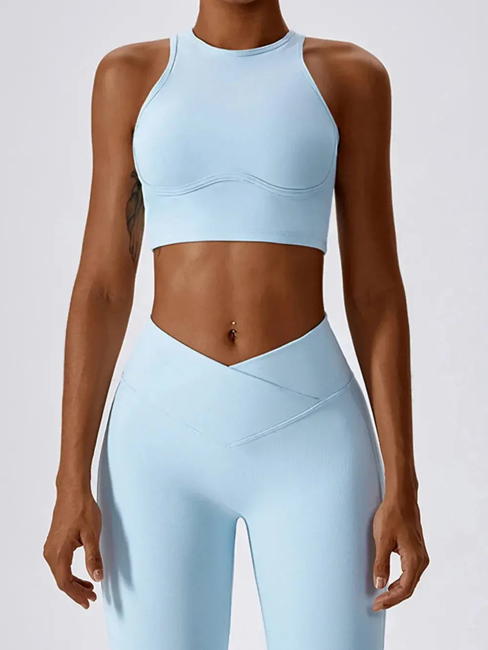 ShopBasicbae: Racerback Tank Top - Cutout Style - Love Salve